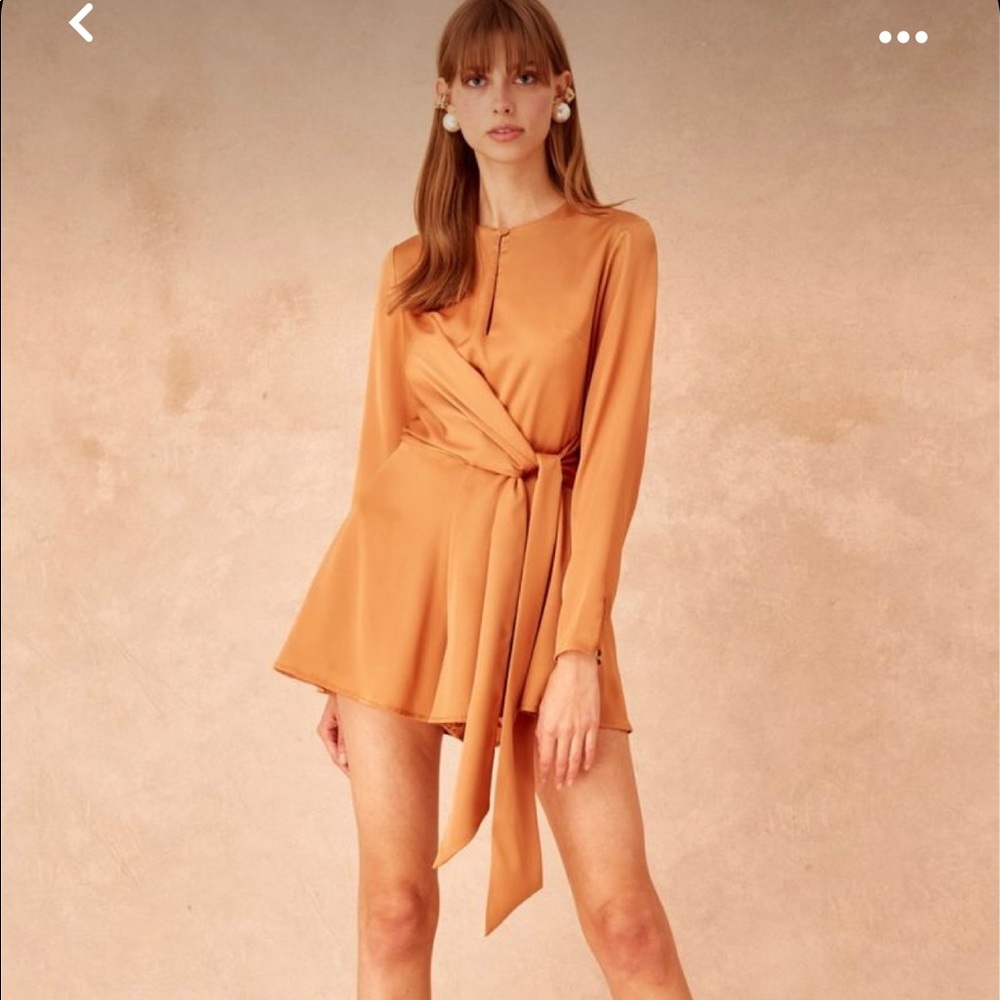 NEW keepsake satin jumpsuit